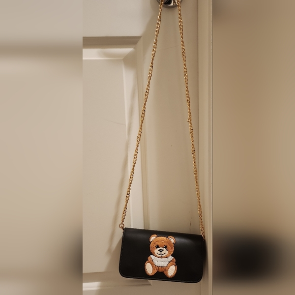 MoschinoMoschino Teddy Bear Mini Chain crossbody/Clutch Bag - Picture 13 of 14